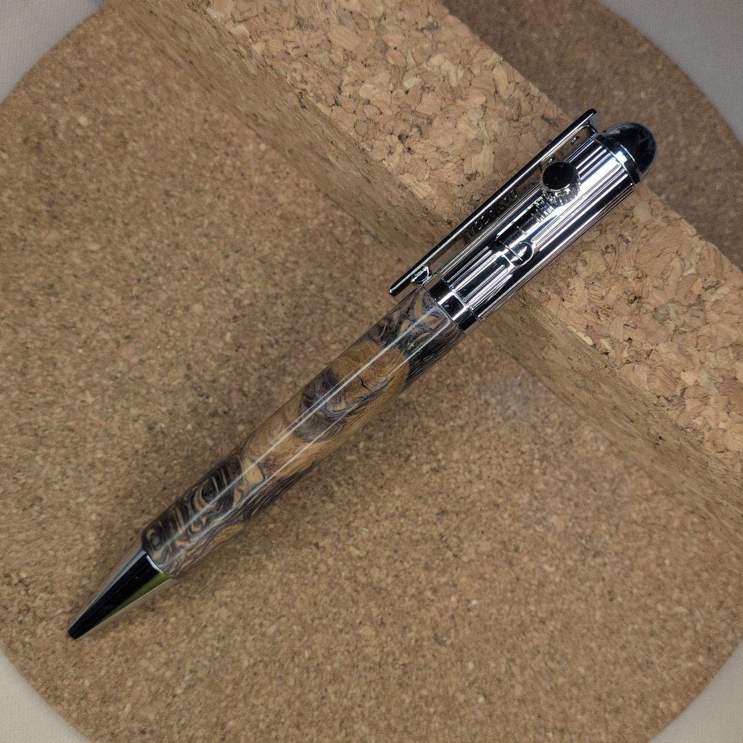 スライドペン　木軸ペン　スタビライズドウッド