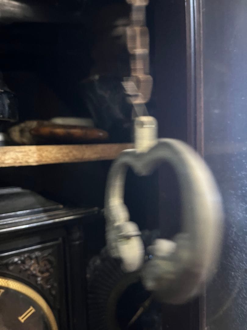 82です アンティーク真鍮製ドアベル、フランス製ドアベル、