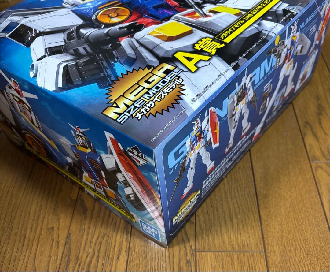 一番くじ　A賞　メガサイズモデル　ガンダム　ソリッドクリア