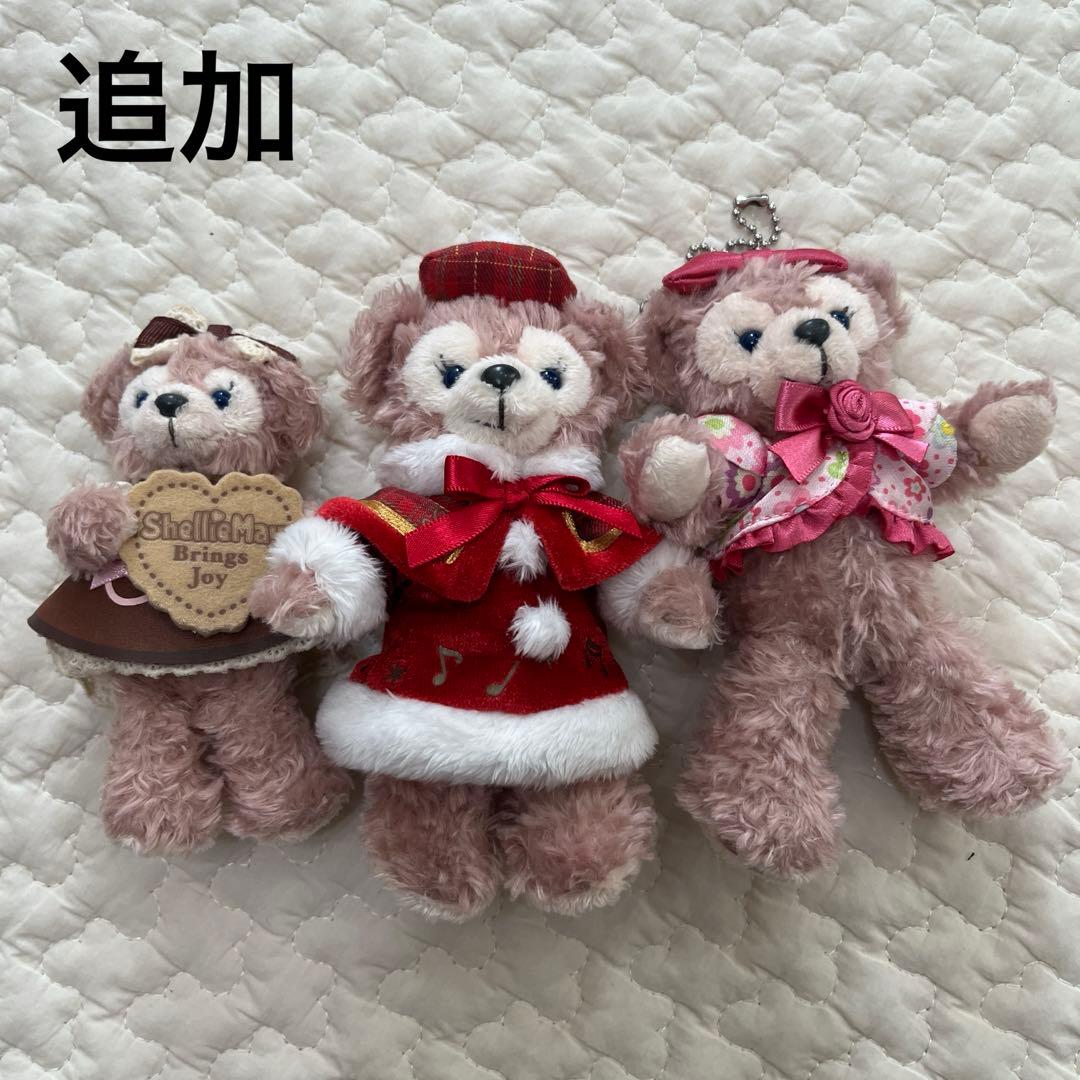 18体　ダッフィーシェリーメイぬいぐるみバッジ