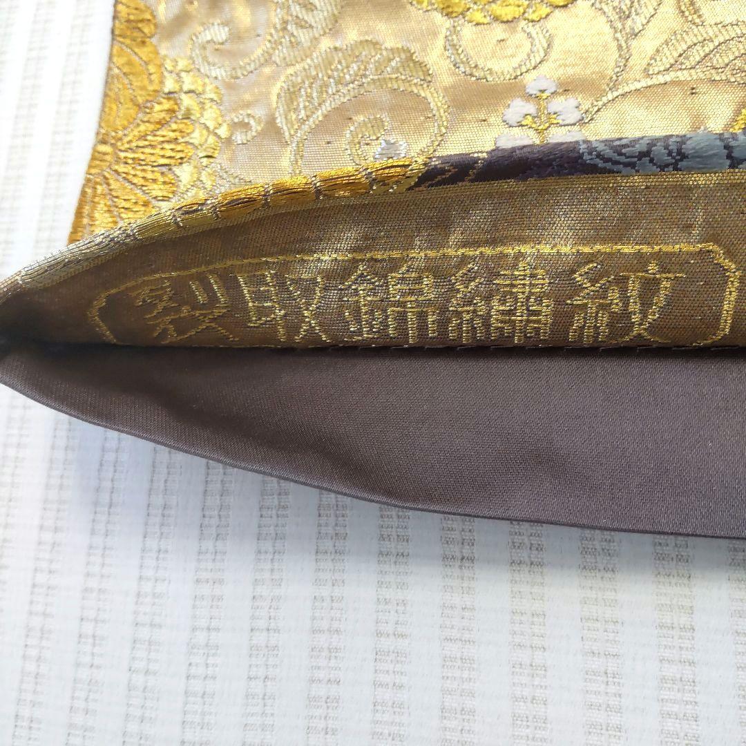 【袋帯】灰紫の気品＊有職文様がずらり並ぶ“雅の世界｜裂取り｜440cm