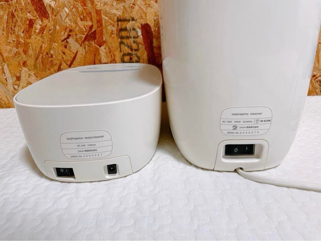 【中古美品】【正規品/通電確認済】サキナ ピノ 美顔器 スチーム