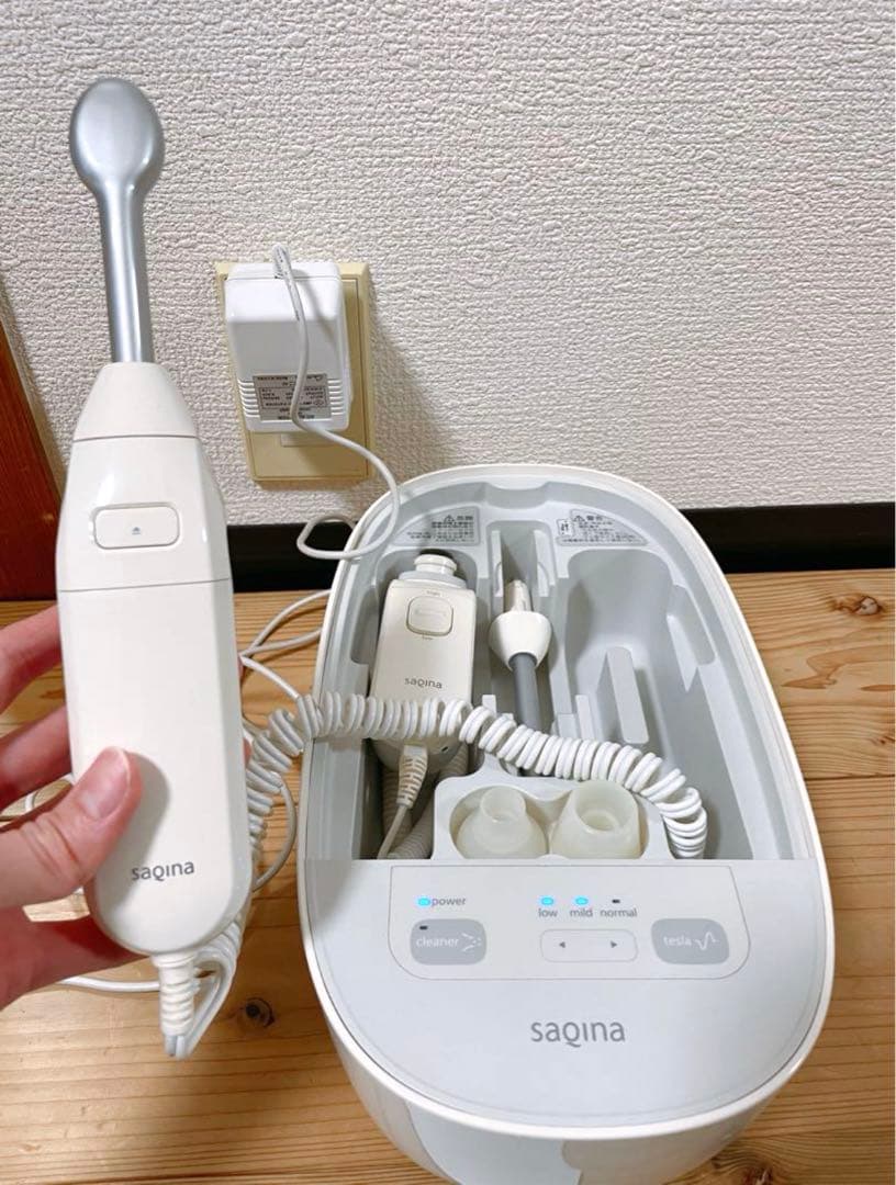 【中古美品】【正規品/通電確認済】サキナ ピノ 美顔器 スチーム