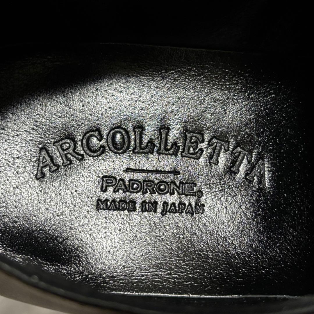 新品未使用　パドローネ　ダービーシューズ　プレーントゥ　ブラック　本革　2183