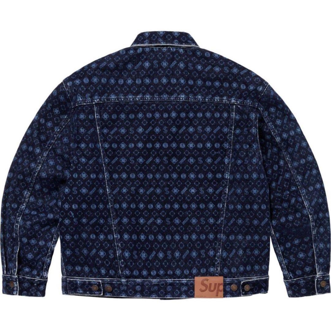 ジャケット・アウター Supreme Flocked Denim Trucker Jacket