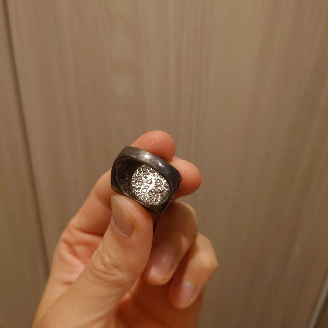 【希少】一点物　ターコイズ　サンダーリング 22号　オールド　OLD