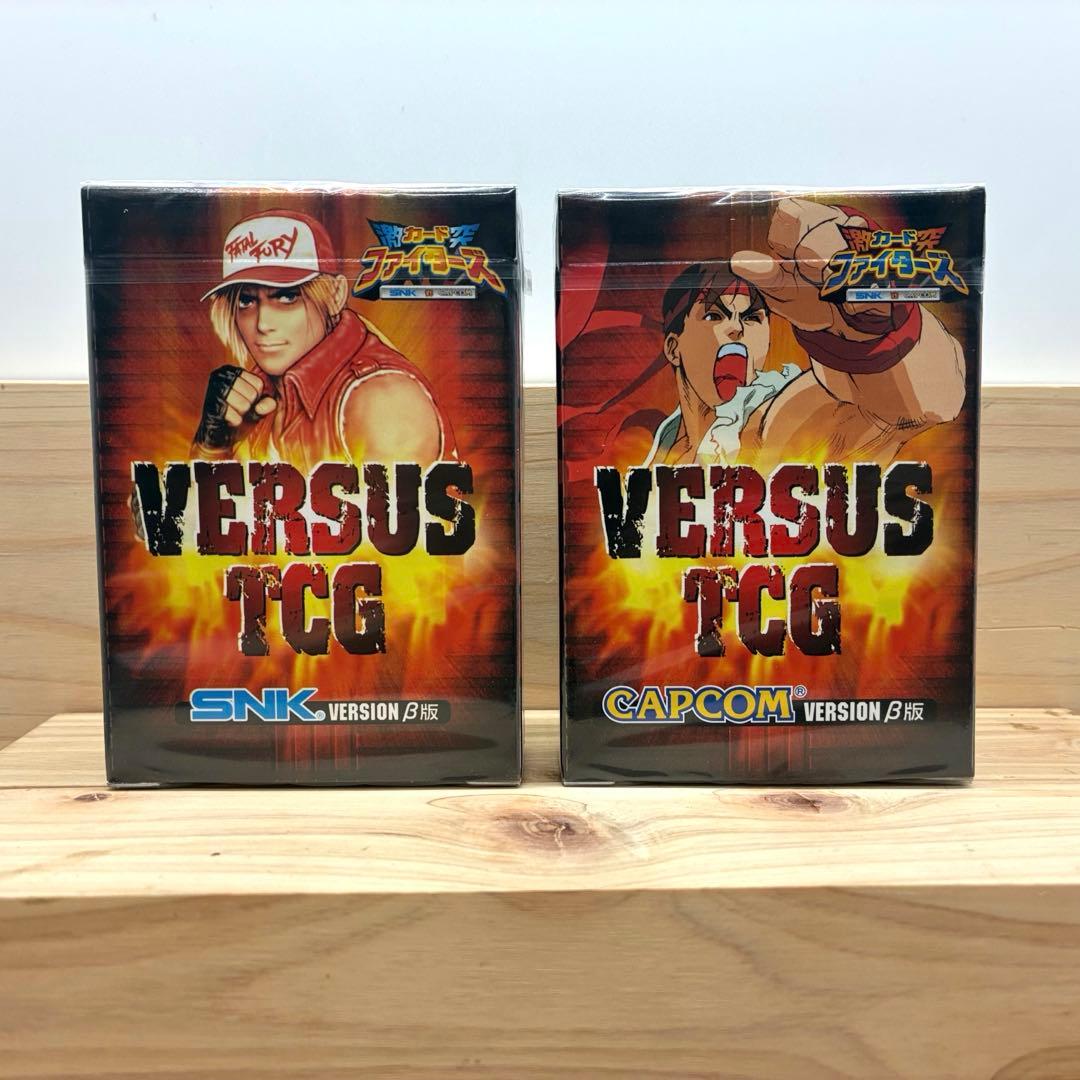 VERSUS TCG CAPCOM VS SNK β版 BOX カプコン SNK