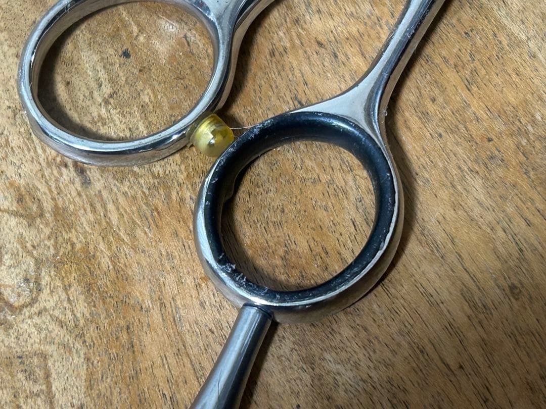 最終値下げ◆中古◆文誠社 左利き トリミング7インチカーブシザー