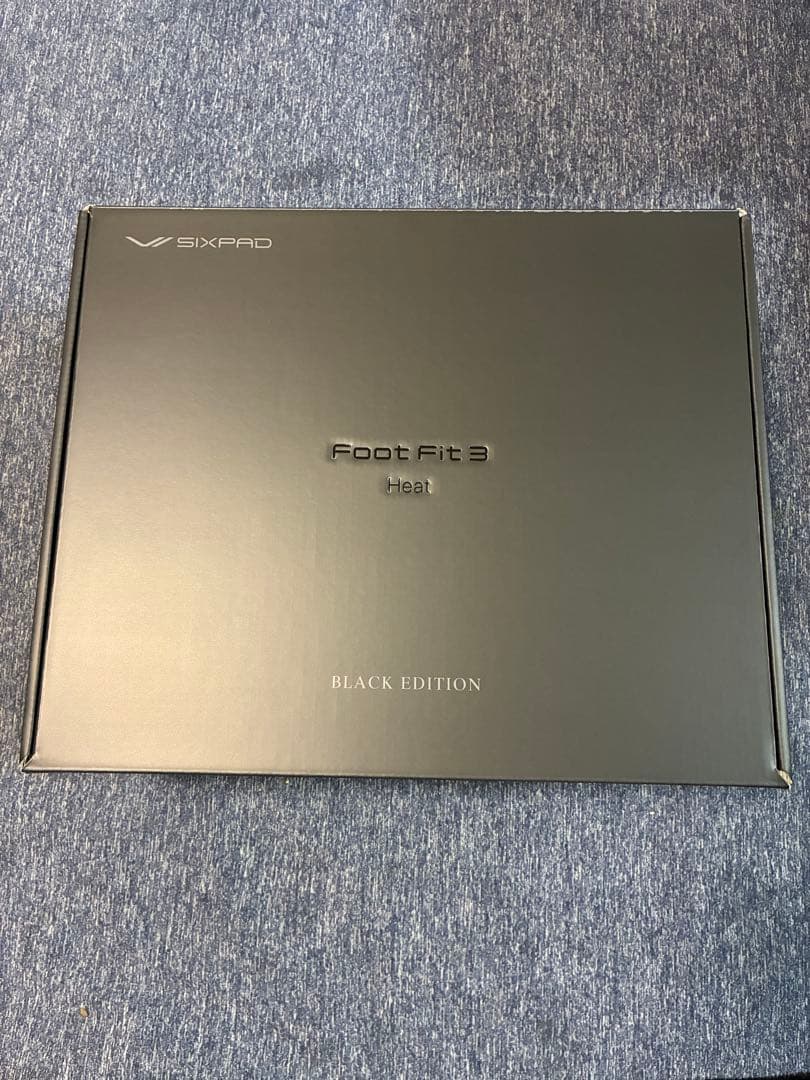 新品！シックスパッド フットフィット3 ヒート ブラックエディション