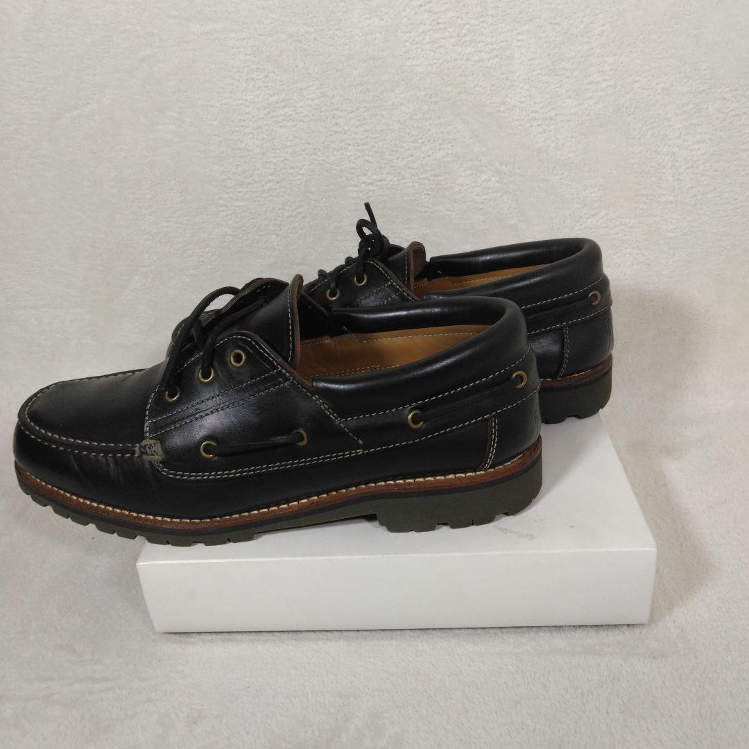 danner vibram 黒レザー モカシン シューズ