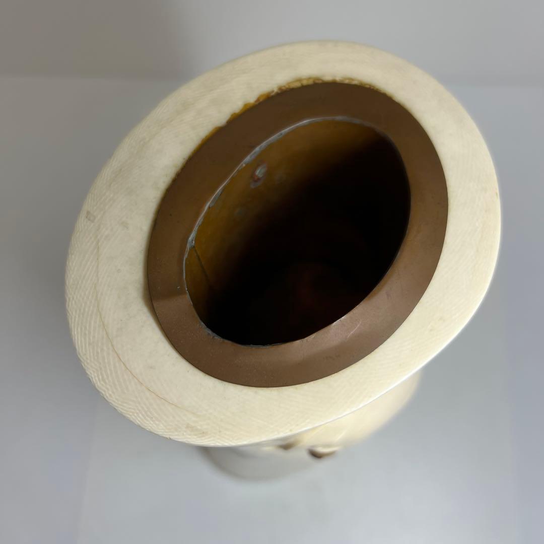 極上　特大鯉花入　2.4㌔　高さ36.2㎝　東Y8-0108☆2F