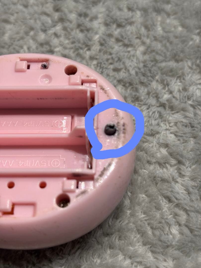 たまごっちみくす　ピンク カラフルドット