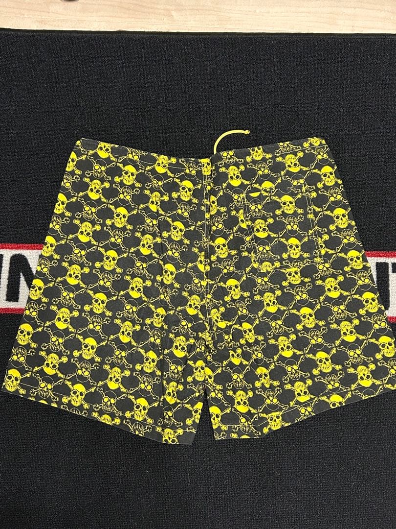 初期80’s当時物LIFE’S A BEACH パンクスカル柄ショーツLサイズ