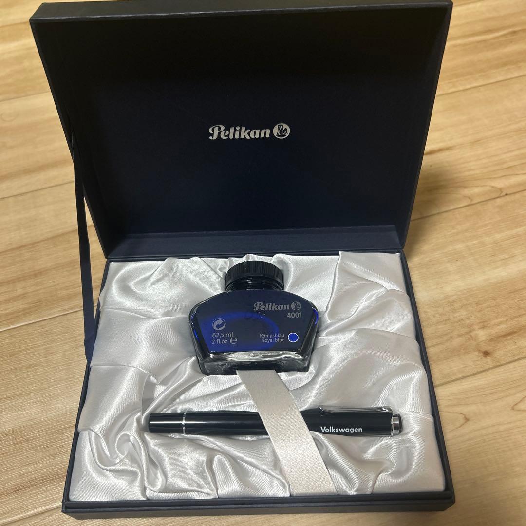 Pelikan 4001 インクとVolkswagen万年筆セット