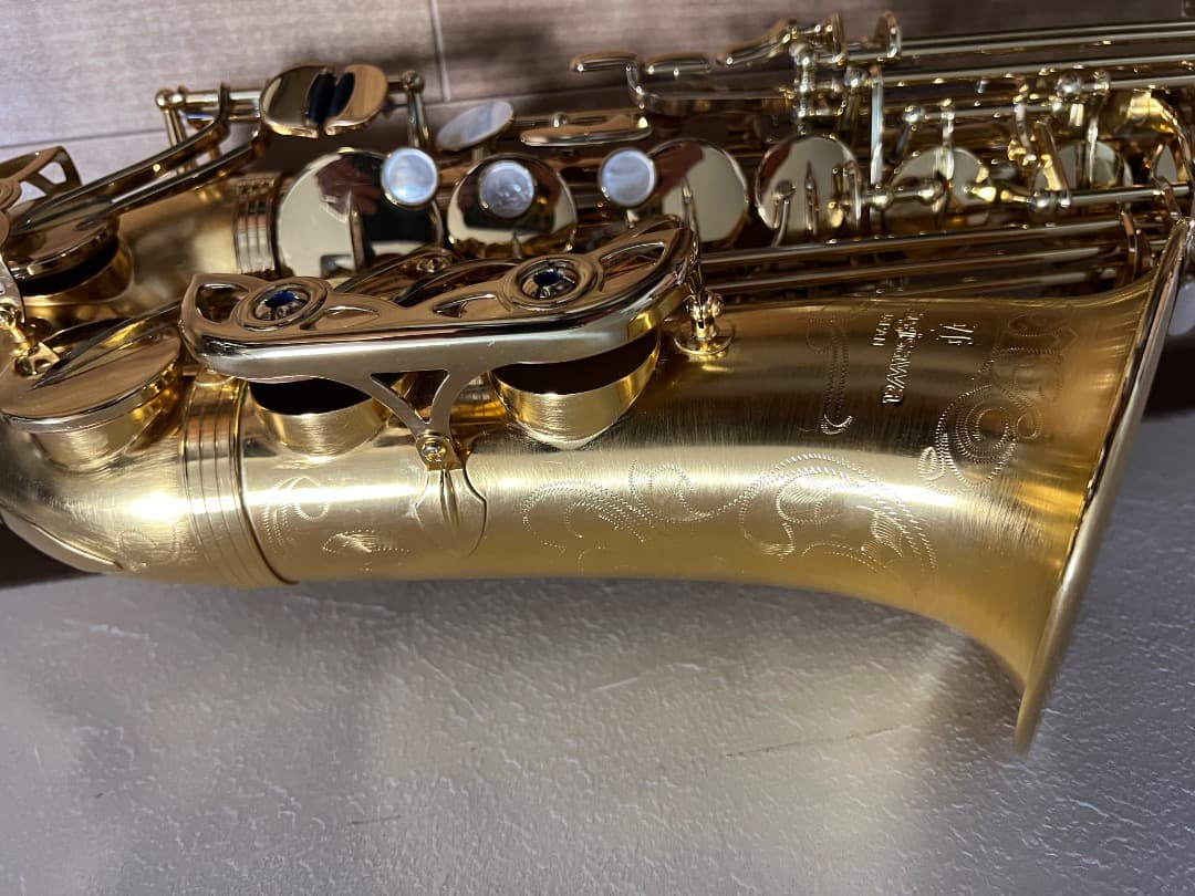 YANAGISAWA A-WO20 ベル管とU字管はブラッシュドサテン金メッキ