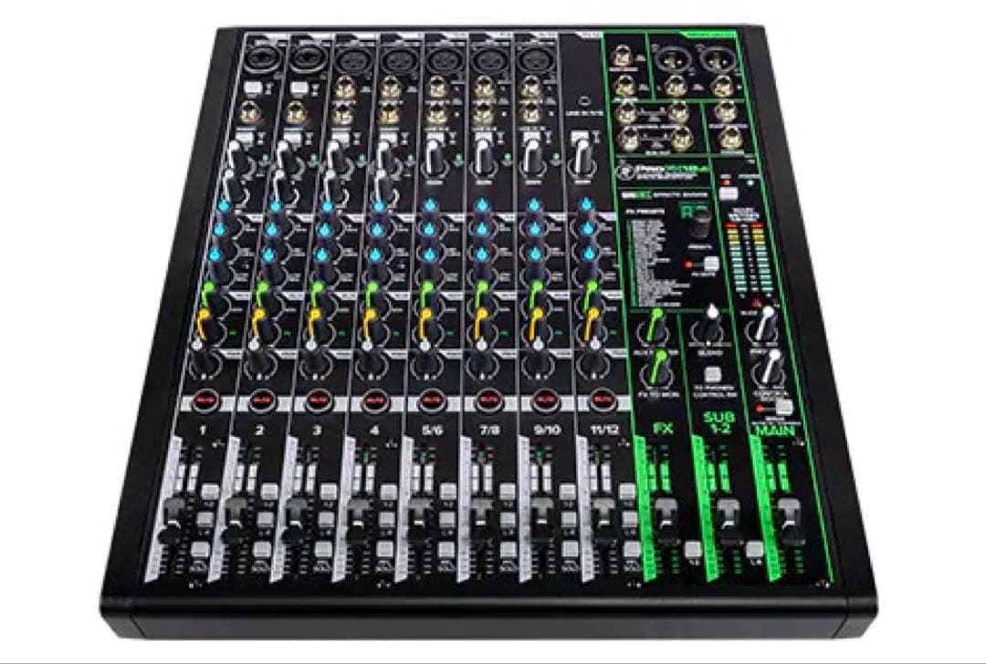 マッキー　アナログミキサー　ProFX12v3