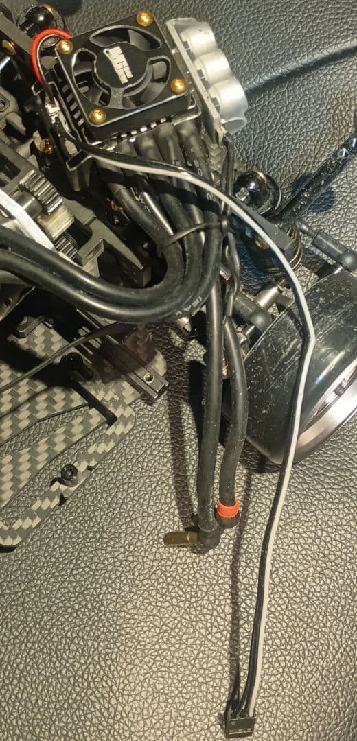 あけみん　ESC 黒中古　プログラムカード　ブラシレスモーター13.5T