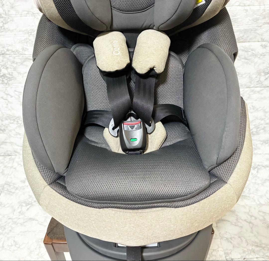 【極美品】Combi THE S ISOFIX エッグショック 希少ベージュ