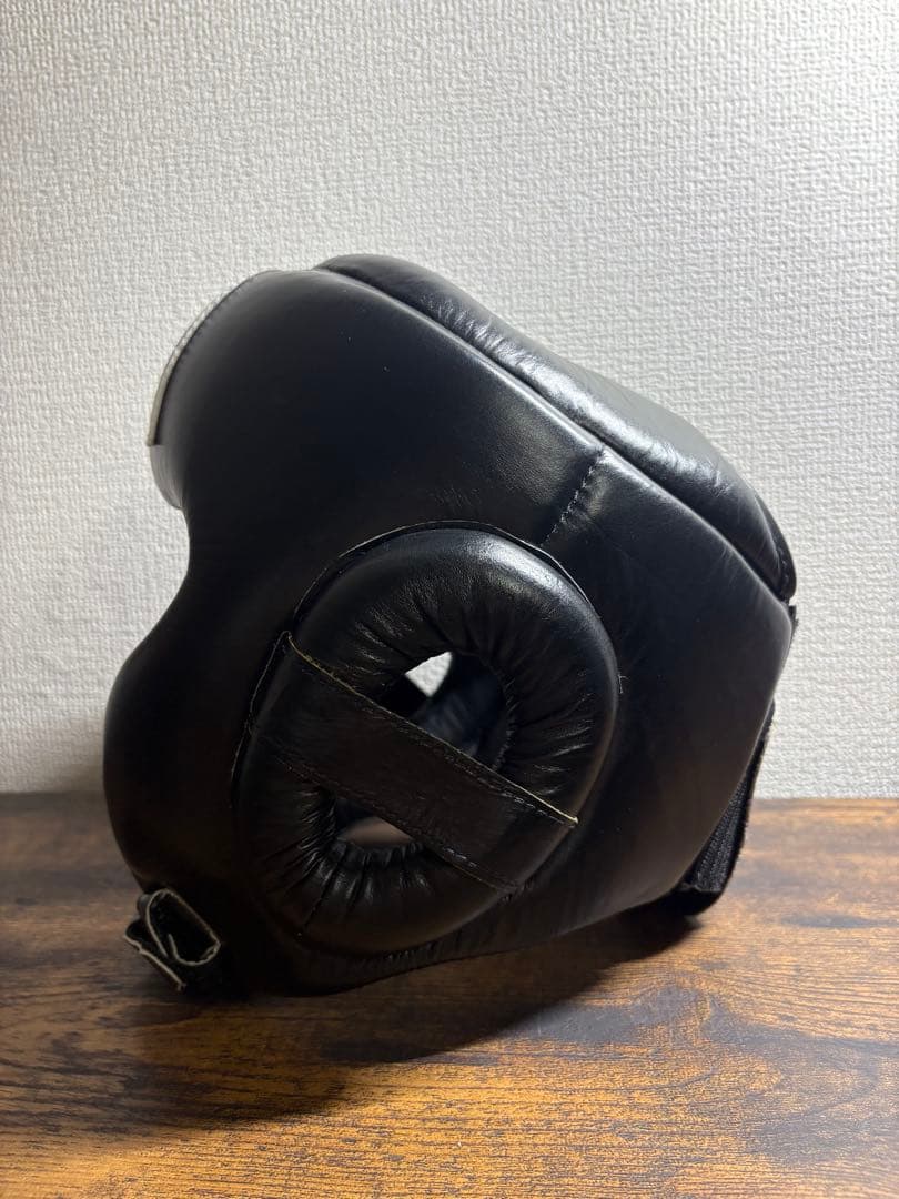 【未使用】Fairtex 黒 ヘッドギア Lサイズ