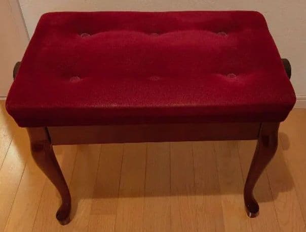 猫脚　ピアノ椅子