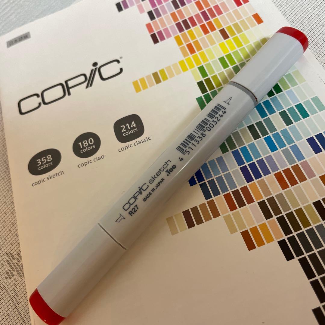コピックスケッチBasic72colors