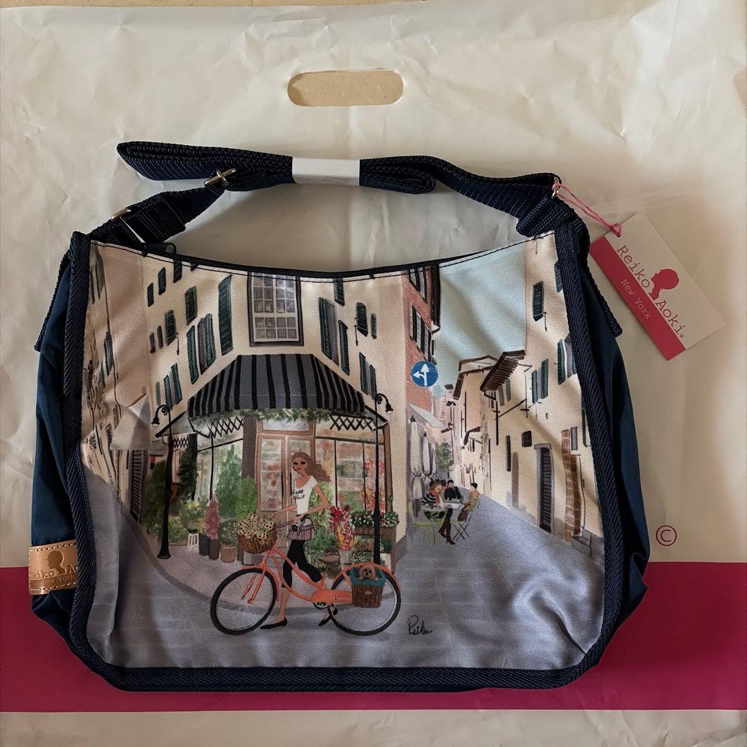 【新品】Reiko Aoki レイコアオキ ラウンドショルダーバッグ