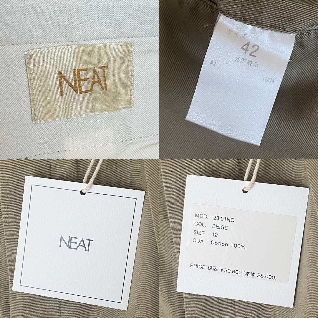 名作 美品 NEAT 42 NEAT Chino チノパンツ BEIGE