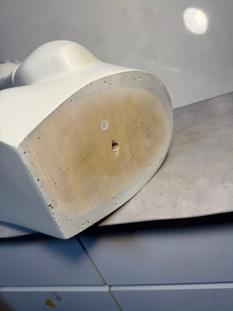 業務用 FRP製 レディース 上半身マネキン トルソー 白