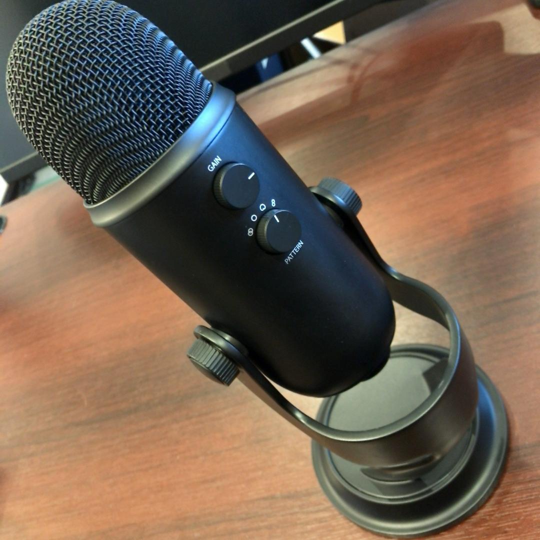 Blue Yeti +マイクアーム＋ショックマウント+ポップガード 一式セット