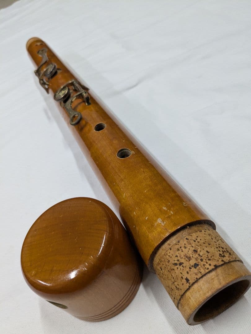 ゼンオン　木製　バスリコーダー　5400B　バロック式