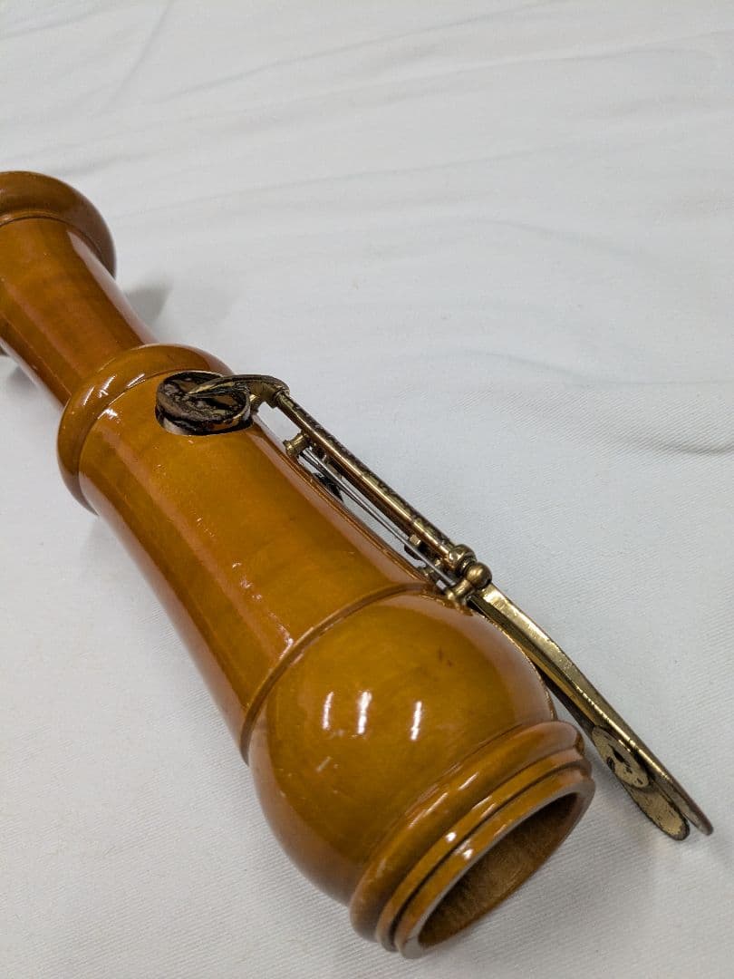 ゼンオン　木製　バスリコーダー　5400B　バロック式