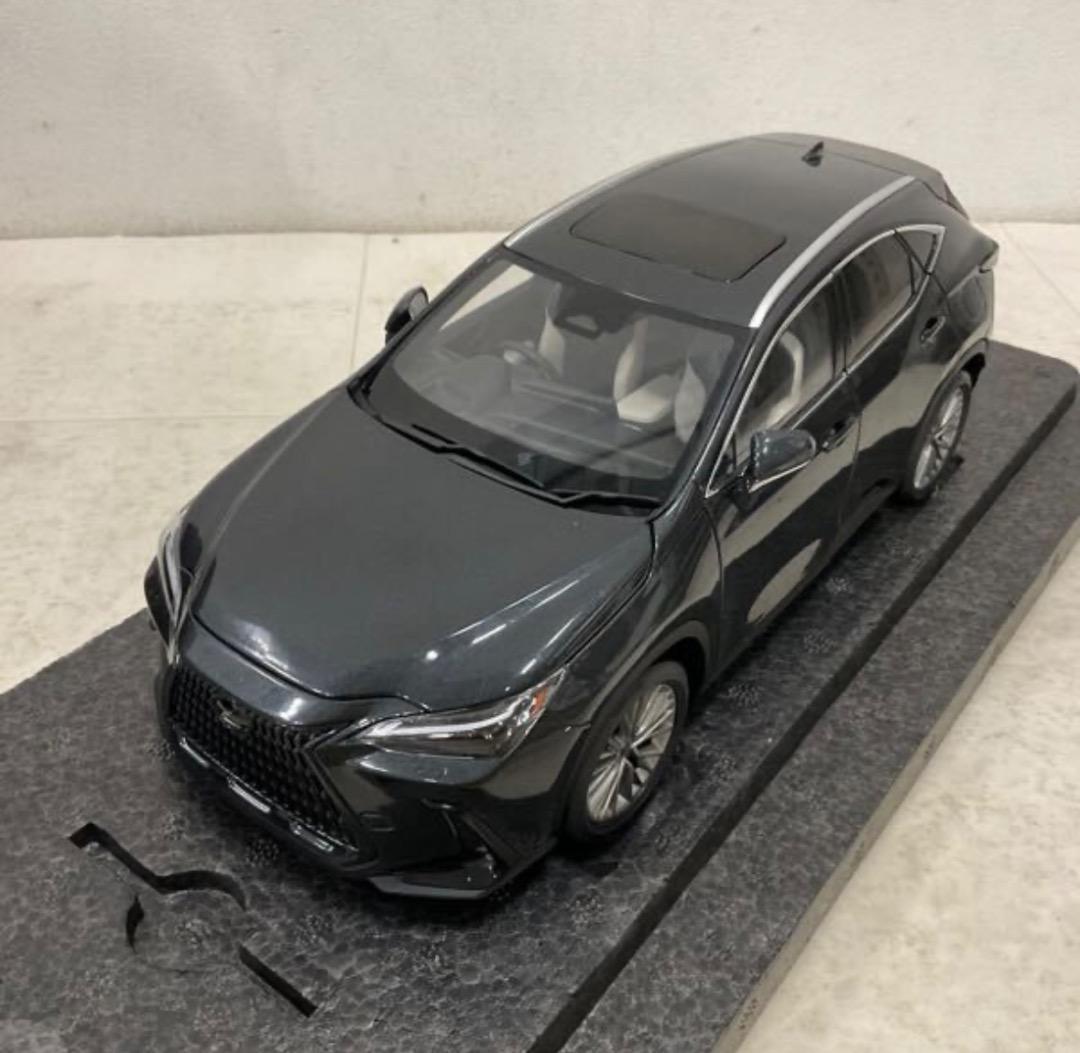 ミニカー　京商 1/18 レクサス NX 450h+Graphite Black