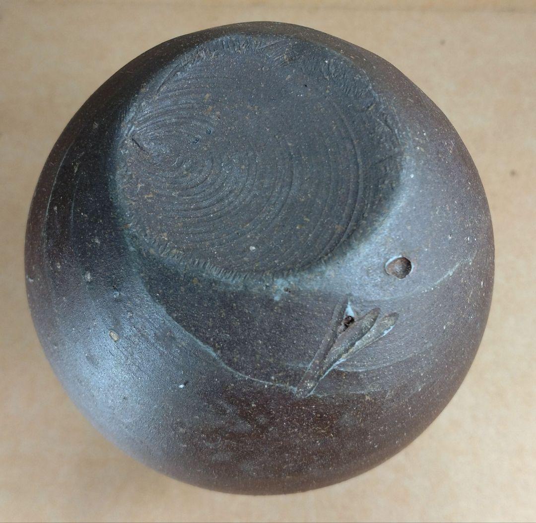 美品【人間国宝】藤原雄 備前徳利 共箱 共布 栞 備前焼徳利 無傷