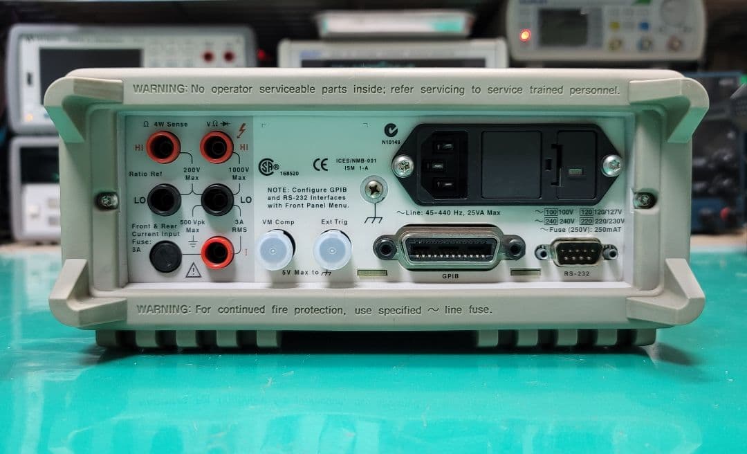 HP/Agilent 34401A 6.5桁 デジタルマルチメーター整備品