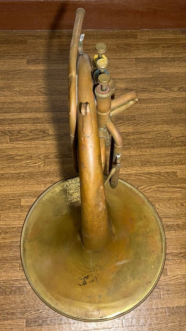 【希少】NIKKAN ホルン ニッカン 管楽器 吹奏楽