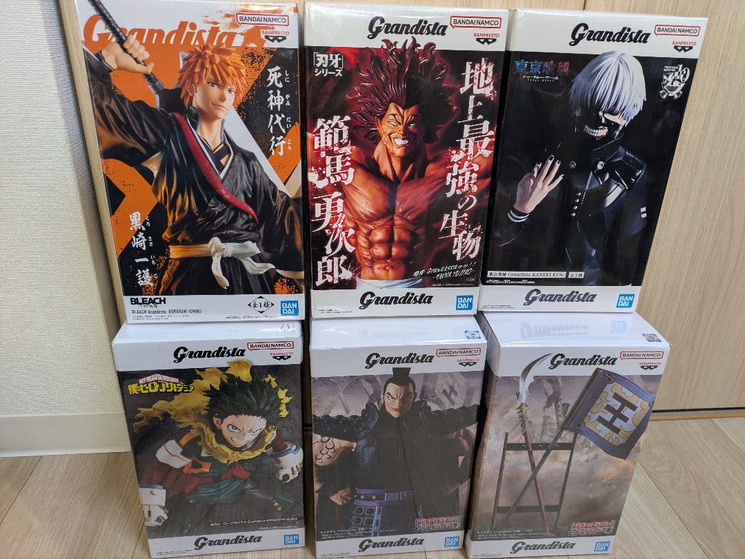 【新品・未開封品】Grandista フィギュア 6体セット