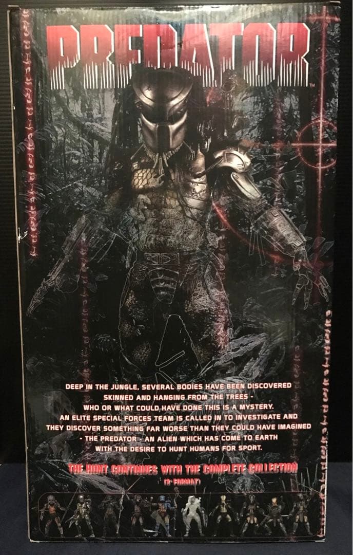 NECA ジャングルハンター プレデター マスクver. 1/4 フィギュア