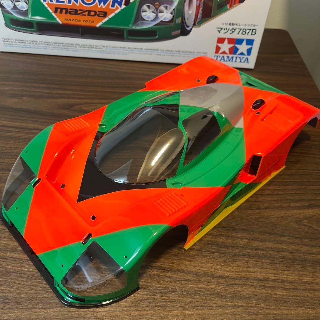 タミヤ 787B ボディ塗装済みセット