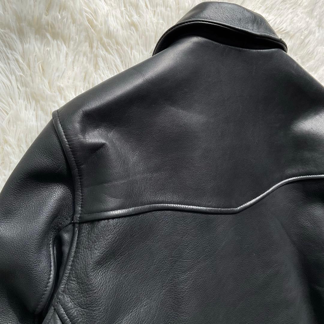 人気✨ハーレーダビッドソン　レザージャケット　シングルライダース　M ブラック