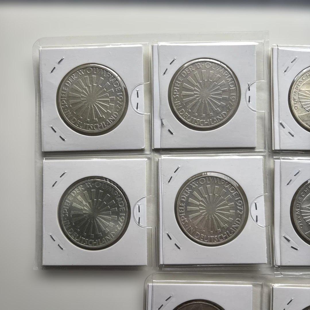 ケ*イ様 ミュンヘンオリンピック　ドイツ 10マルク硬貨 20枚セット