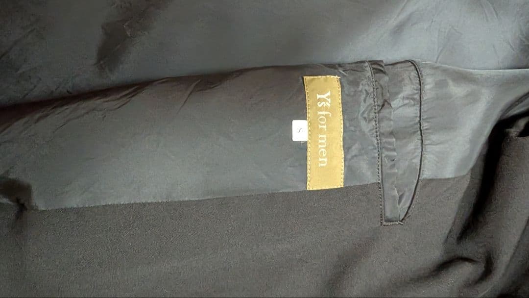 Y's for men ブラックジャケット
