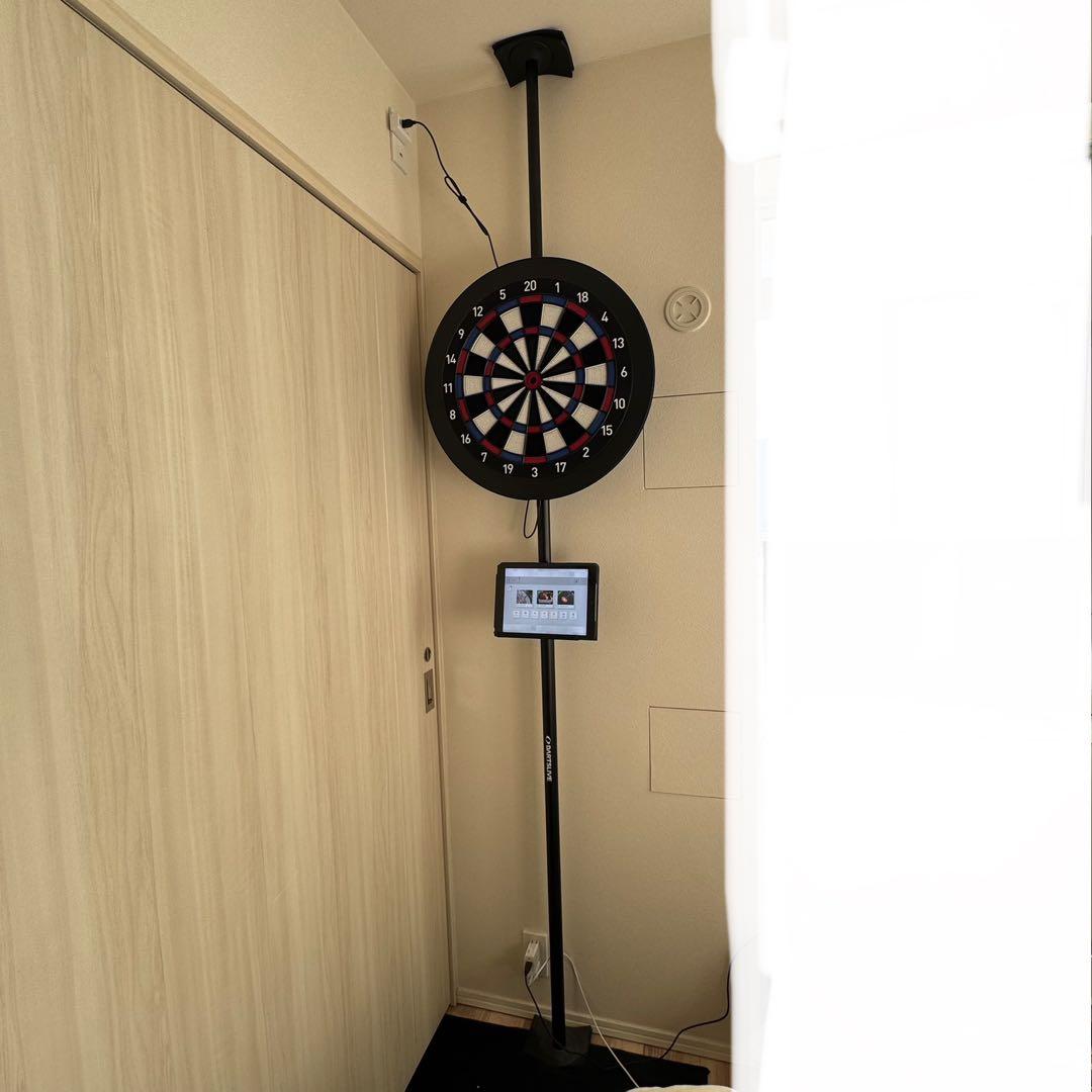 DARTSLIVE  + 純正ポールスタンド + スローマット