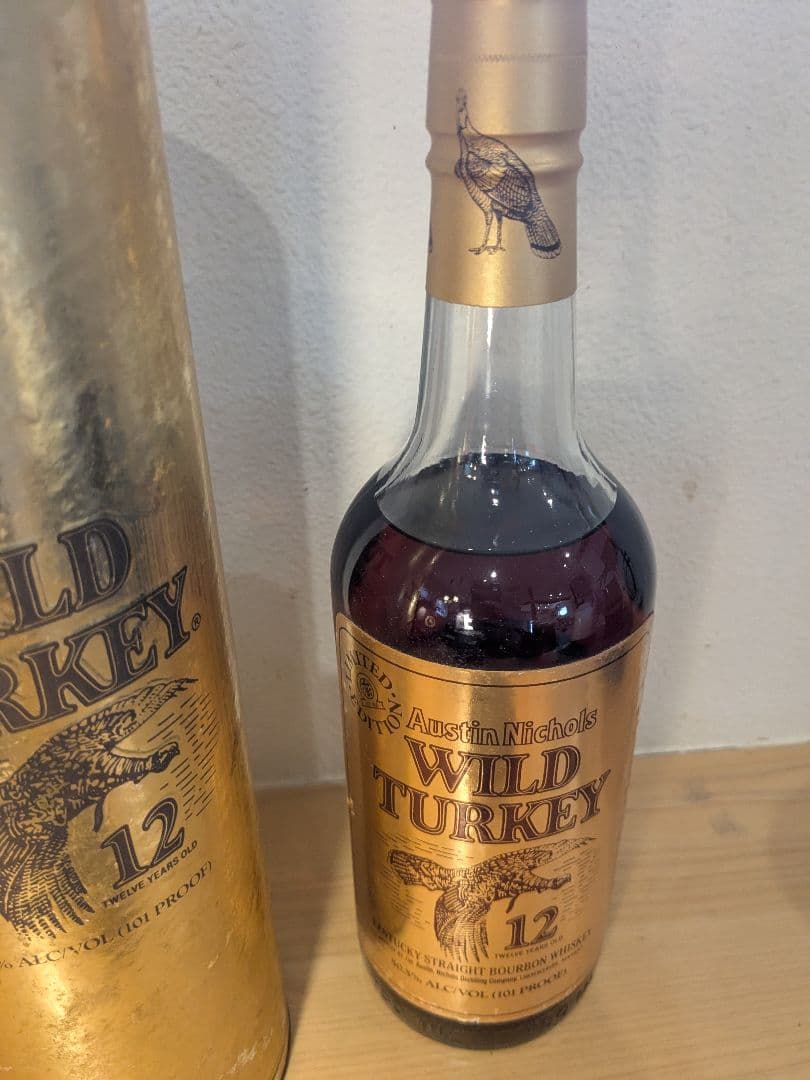 未開封 WILD TURKEY 12年 限定版ウイスキー リミテッドエディション