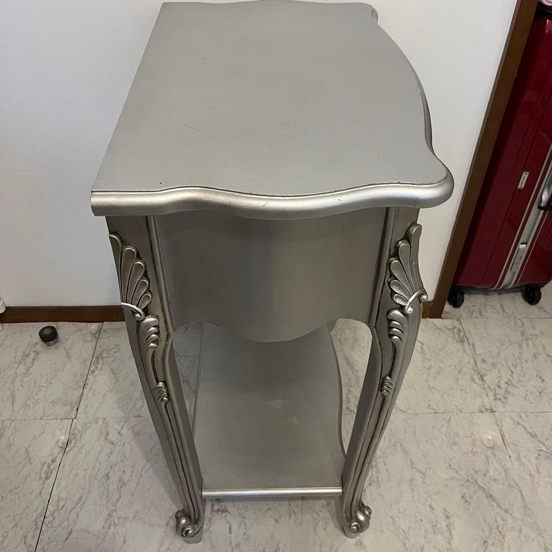 フランスアンティークサイドテーブル　フランスアンティーク家具　フレンチ家具