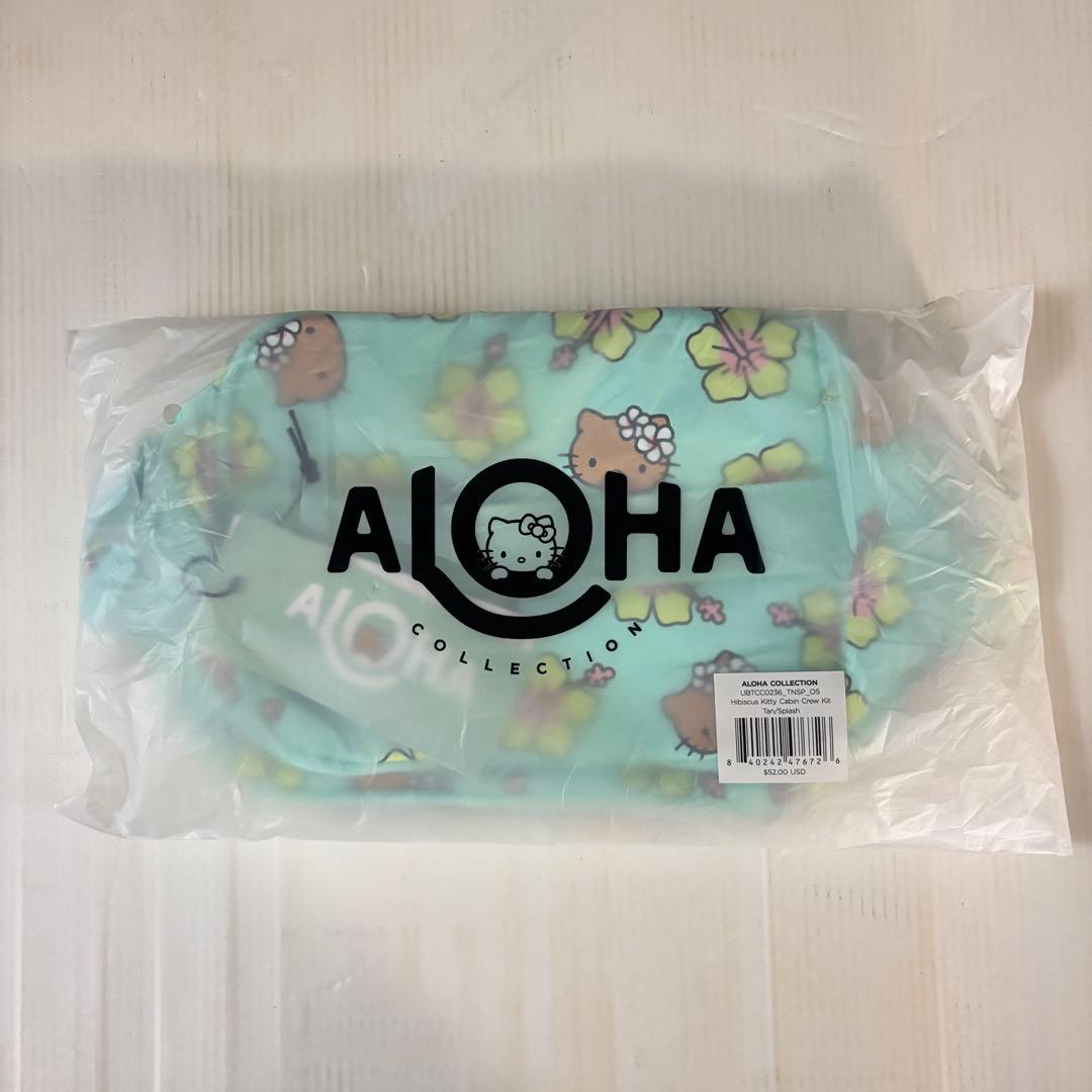【新品】　ハワイ　アロハコレクション　キティ　ポーチ　メイク　DFS限定