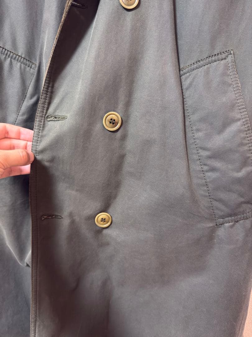 Barbour WHITLEY トレンチコート 36 3ワラント オイルド