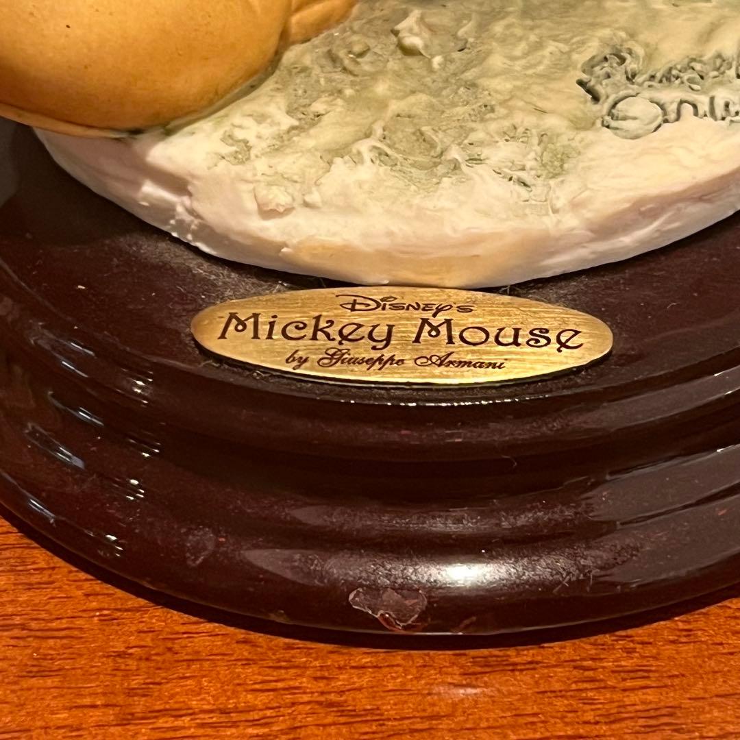 ジョゼッペアルマーニ　ミッキーマウス　ディズニー　陶器　人形　イタリア製　置物