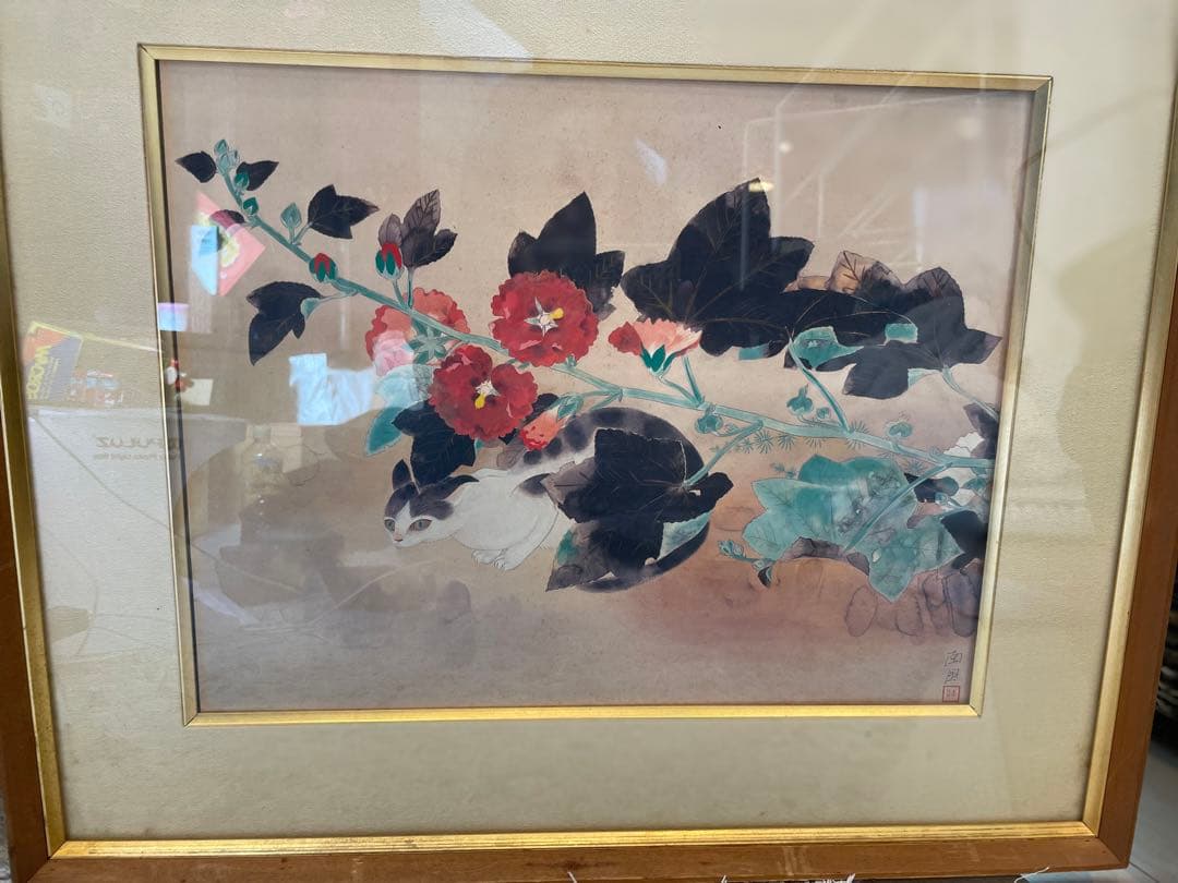 絵画2枚　年代物　希少