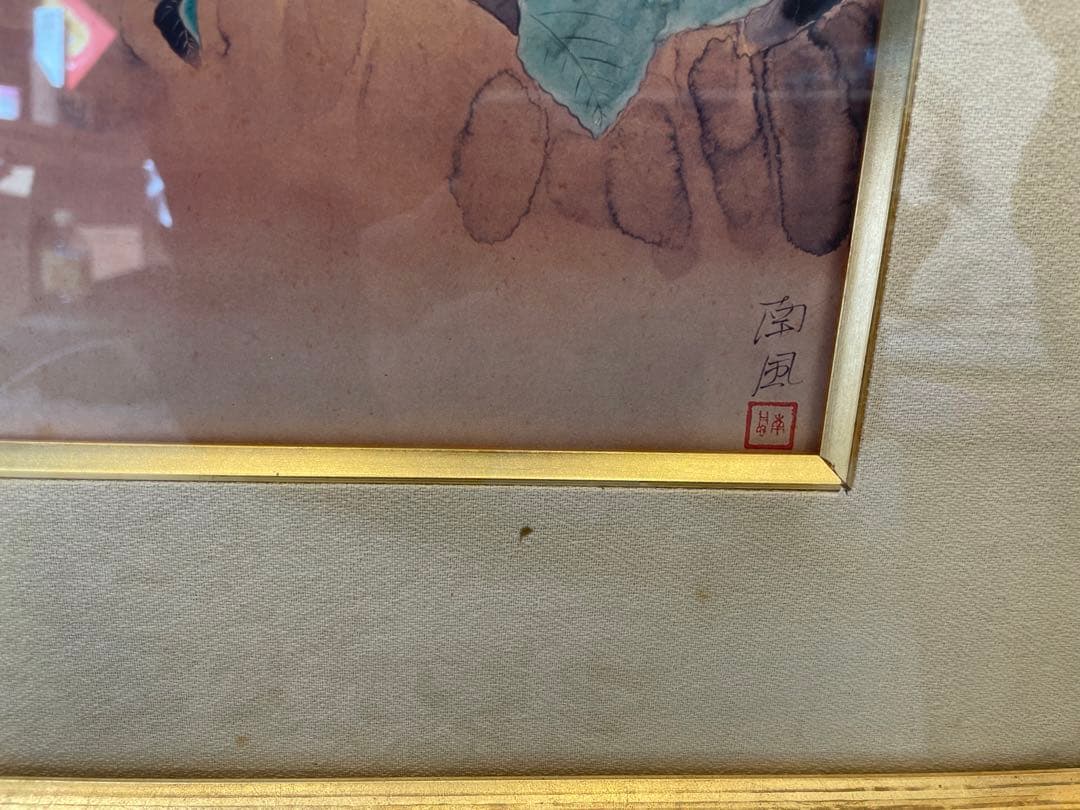 絵画2枚　年代物　希少