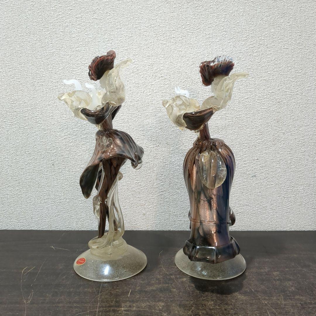 MURANO ベネチアグラス イタリア ガラス工芸品　M2239